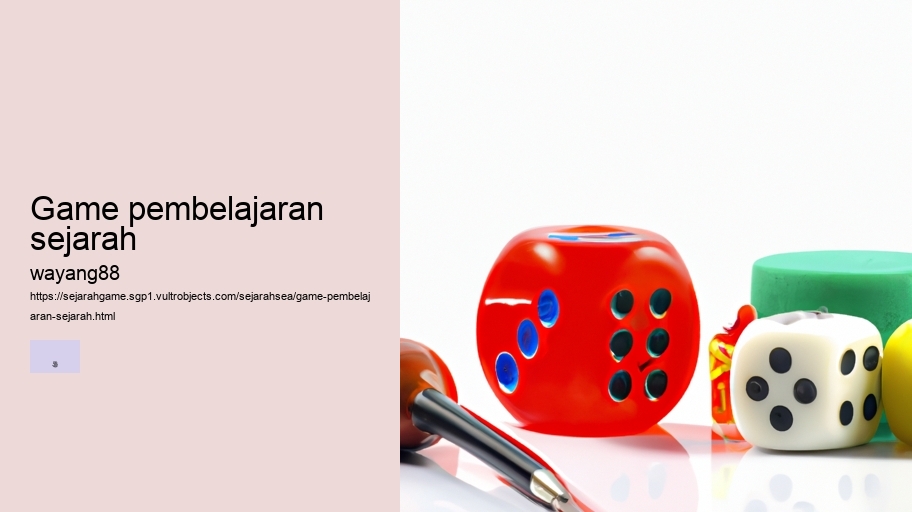 game pembelajaran sejarah